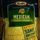 Kraft Natural Finely Shredded Mexican Style Four Cheese