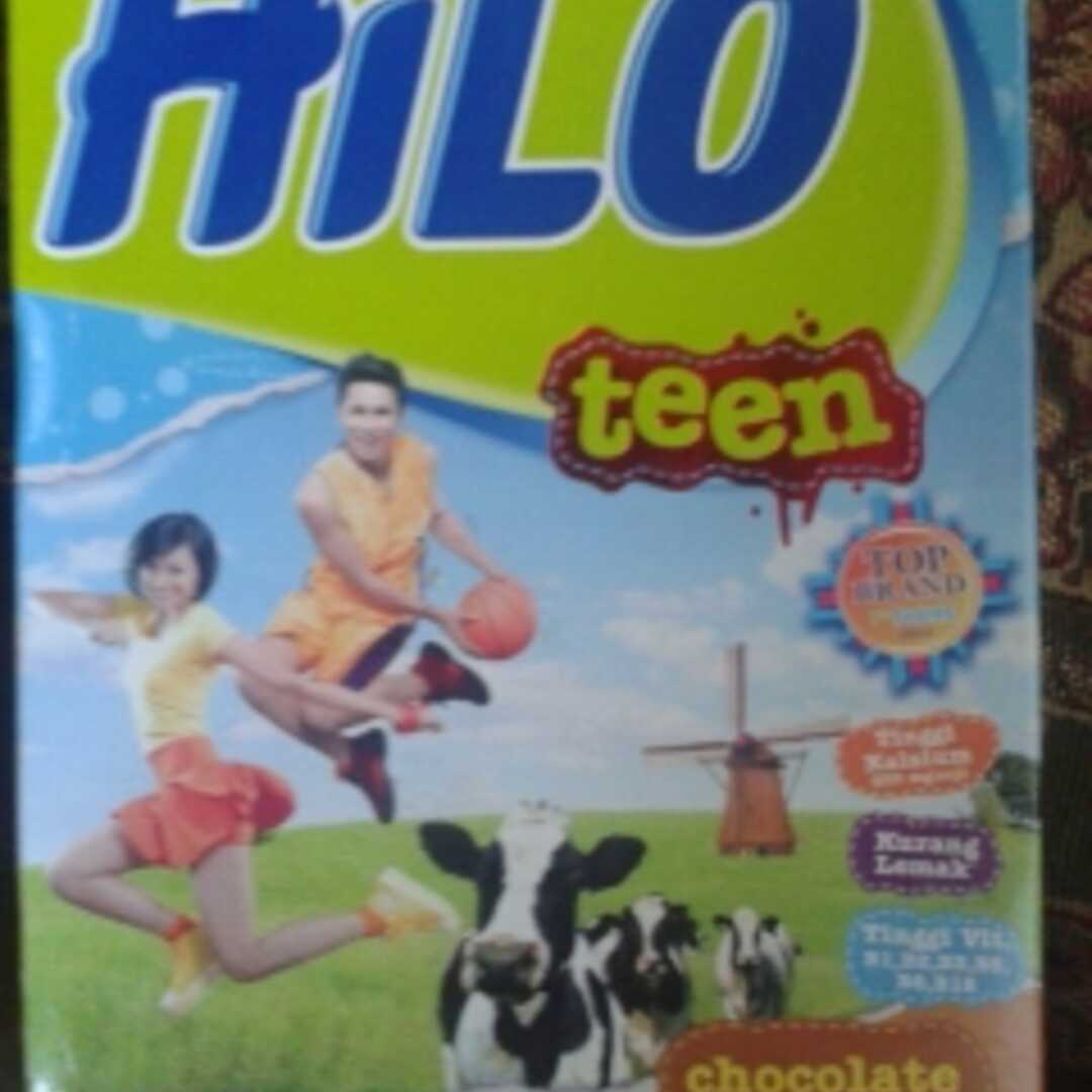 HiLo Teen Chocolate Tinggi Kalsium Rendah Lemak