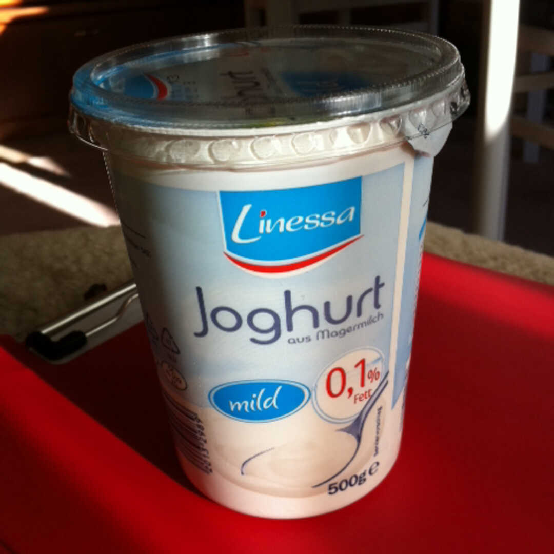 Linessa Joghurt aus Magermilch Mild 0,1% Fett