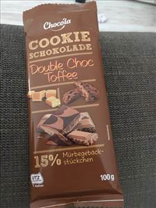Choco'la Cookie Schokolade Double Choc Toffee
