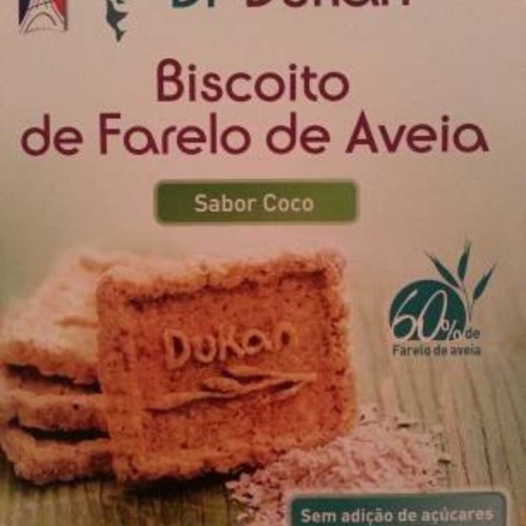 Dukan Biscoito de Farelo de Aveia Sabor Coco