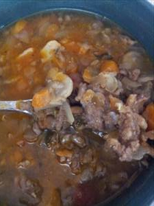 Carrabba's Italian Grill Spicy Sausage & Lentil Soup