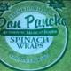 Don Pancho Spinach Wraps