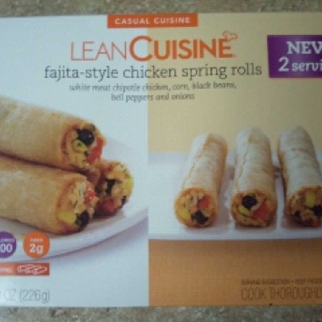 Lean Cuisine Culinary Collection Fajita-Style Chicken Spring Rolls