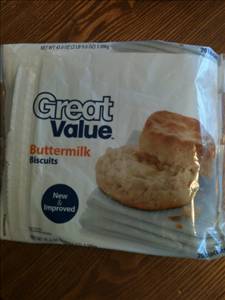 Great Value Buttermilk Frozen Biscuits