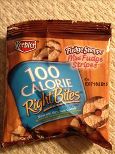 Keebler 100 Calorie Right Bites Fudge Shoppe Mini Fudge Stripes