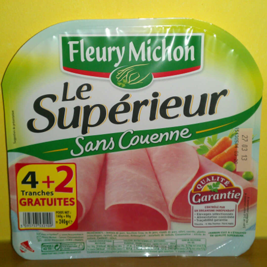 Fleury Michon Le Supérieur sans Couenne