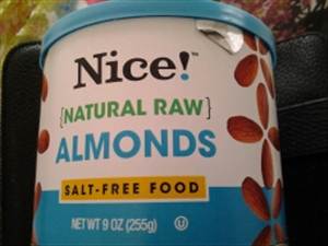 Nice! Natural Raw Almonds