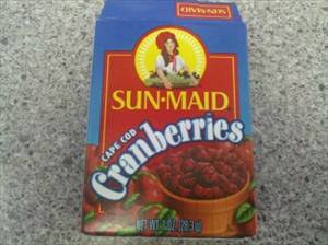 Sun-Maid Cape Cod Cranberries (Box)
