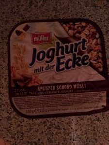 Müller Joghurt mit der Ecke Knusper Schoko Müsli