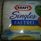 Kraft Fat Free Singles Sharp Cheddar