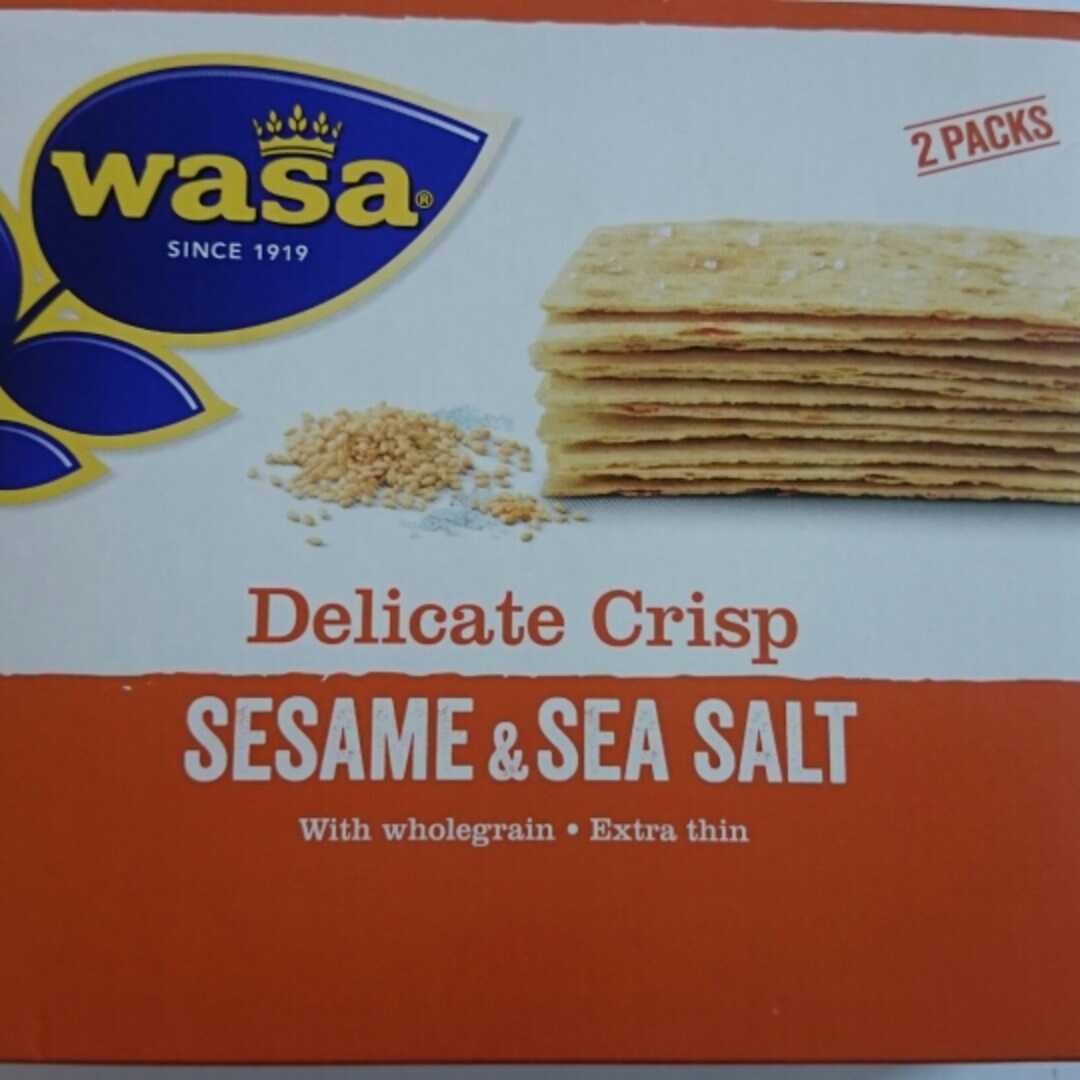 Wasa Delicate Crisp Sesame & Sea Salt