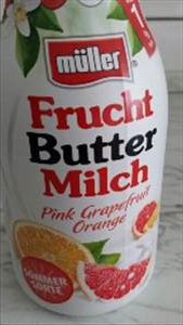 Müller Frucht Buttermilch Pink Grapefruit Orange