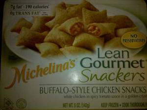 Michelina's Lean Gourmet Buffalo-Style Chicken Snackers