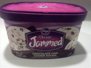 Kroger Deluxe Jammed Chocolate Chip Cookie Dough Ice Cream