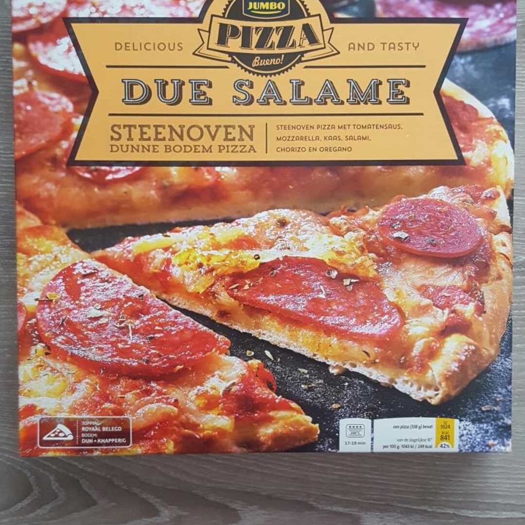 Jumbo Pizza Due Salame