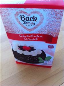Back Family Schokoladen Streusel