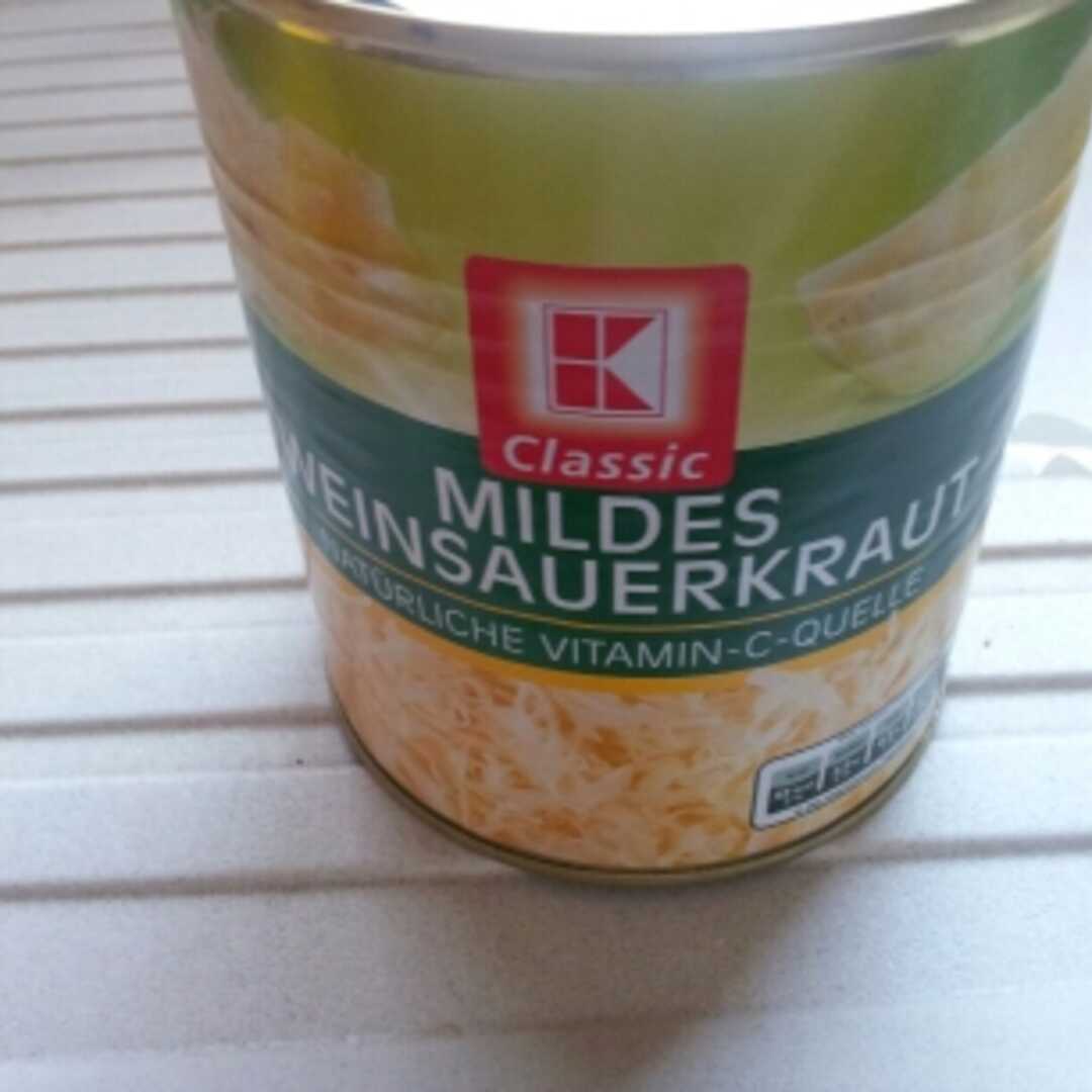 K-Classic Mildes Weinsauerkraut