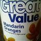 Great Value Mandarin Oranges in Light Syrup