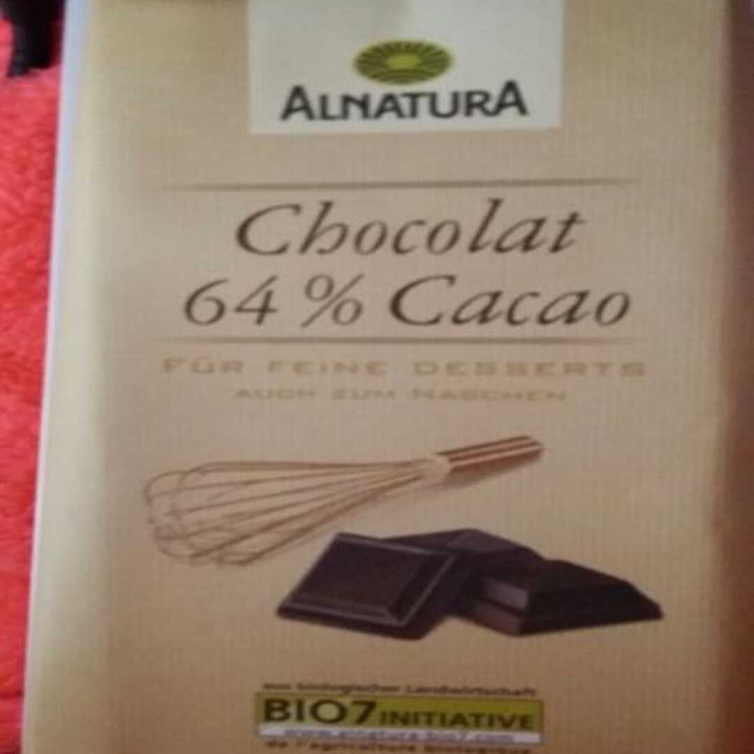 Alnatura Chocolat 64% Cacao