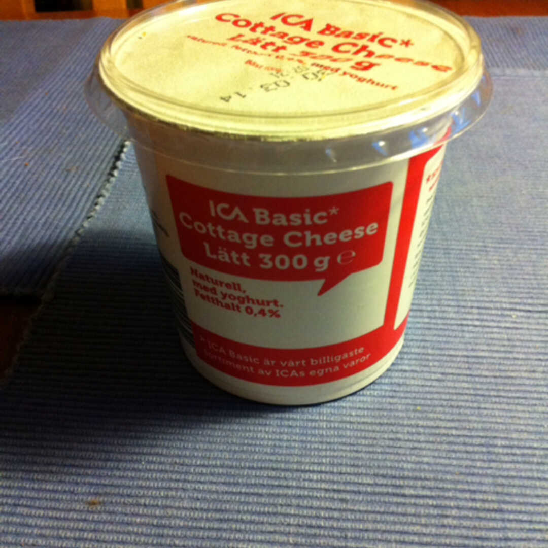 ICA Basic Cottage Cheese Lätt 0,4%