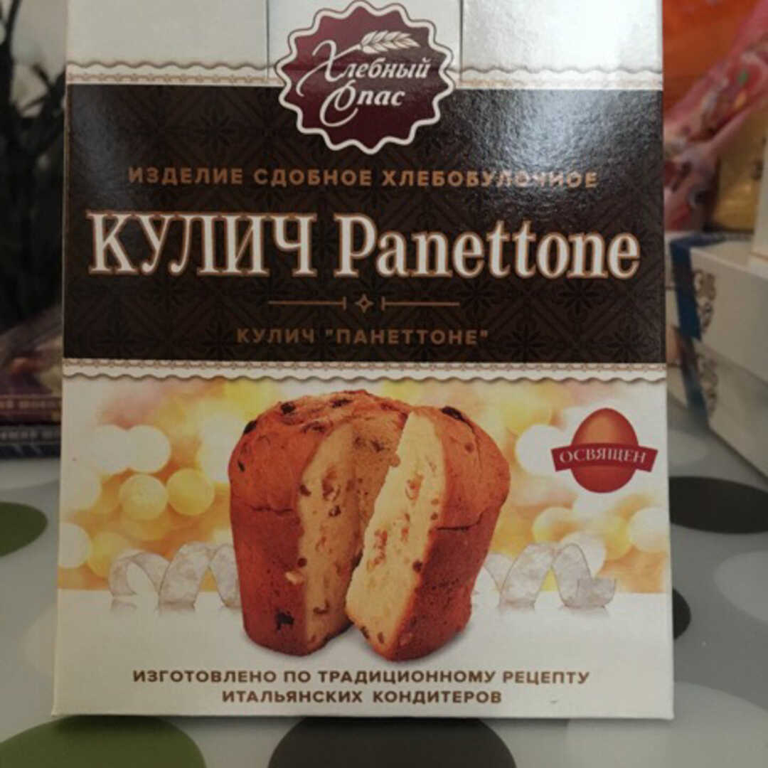 Хлебный Спас Кулич Panettone Калории и Пищевая Ценность