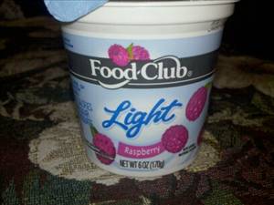 Food Club Light Raspberry Yogurt