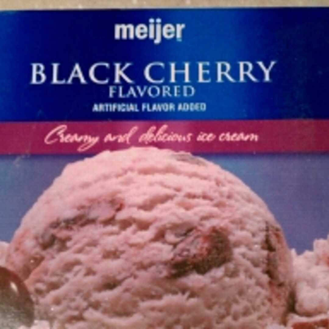 Meijer Black Cherry Ice Cream