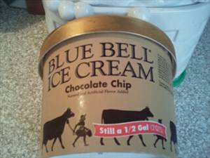 Blue Bell Mint Chocolate Chip Ice Cream