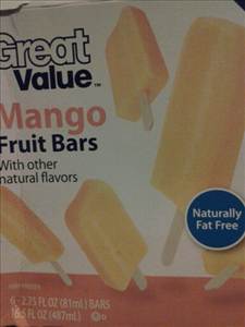 Great Value Mango Fruit Bar
