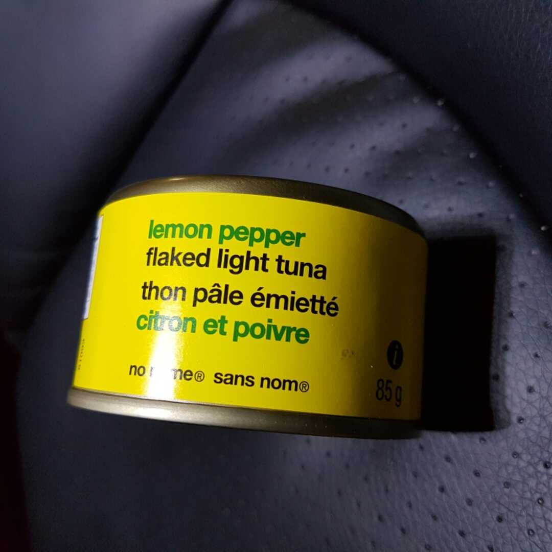 No Name Lemon Pepper Flaked Light Tuna
