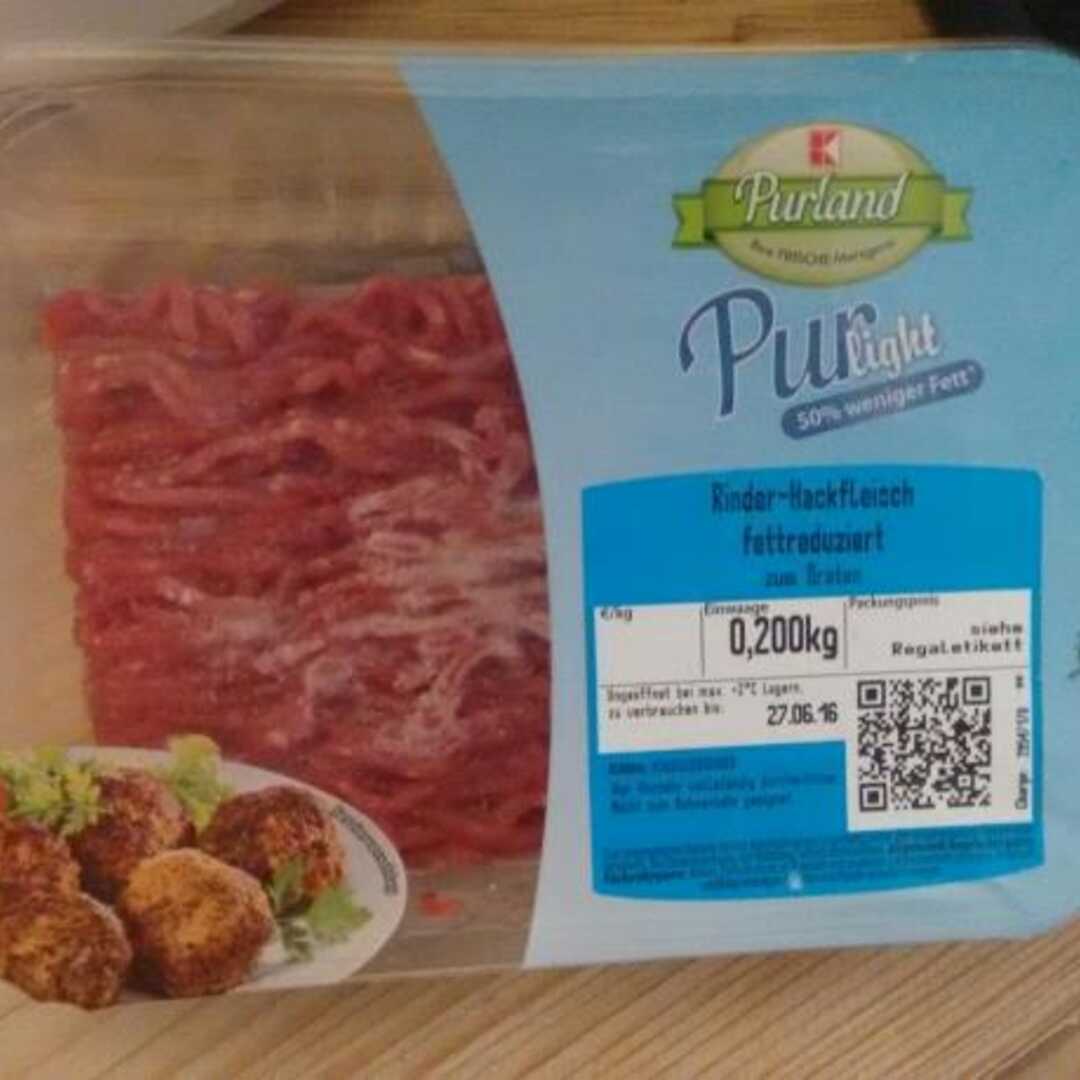 Purland Rinderhackfleisch Fettreduziert