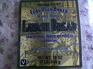 Trader Joe's Whole Wheat Lavash Bread