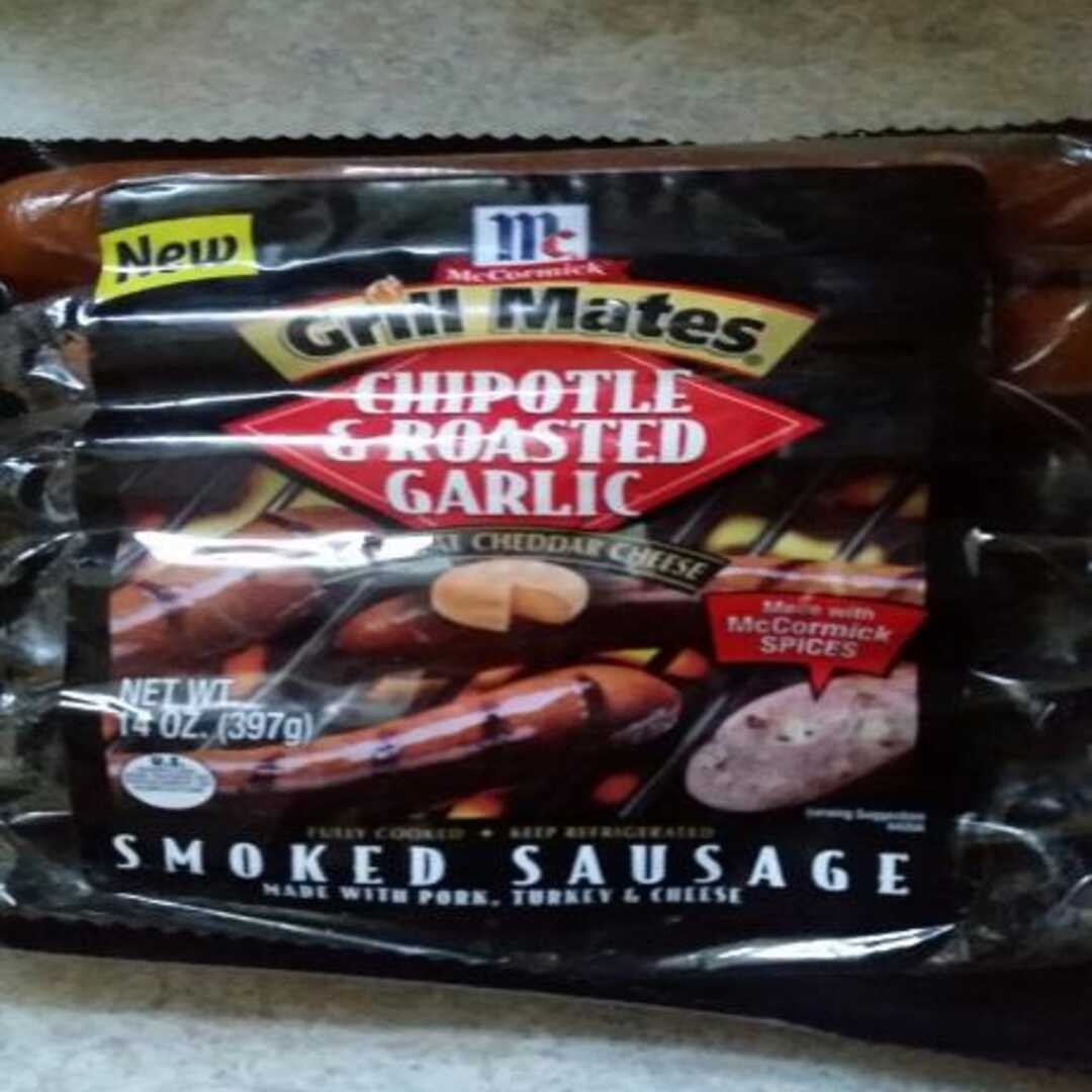 McCormick Grill Mates Chipotle & Roasted Garlic Smoked Sausage