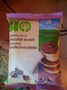 Carrefour Bio Mini Galettes de Riz au Chocolat au Lait