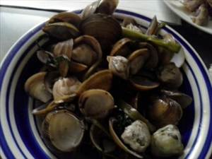 Steamed or Boiled Clams