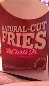 Carl's Jr. Natural-Cut Fries - Small