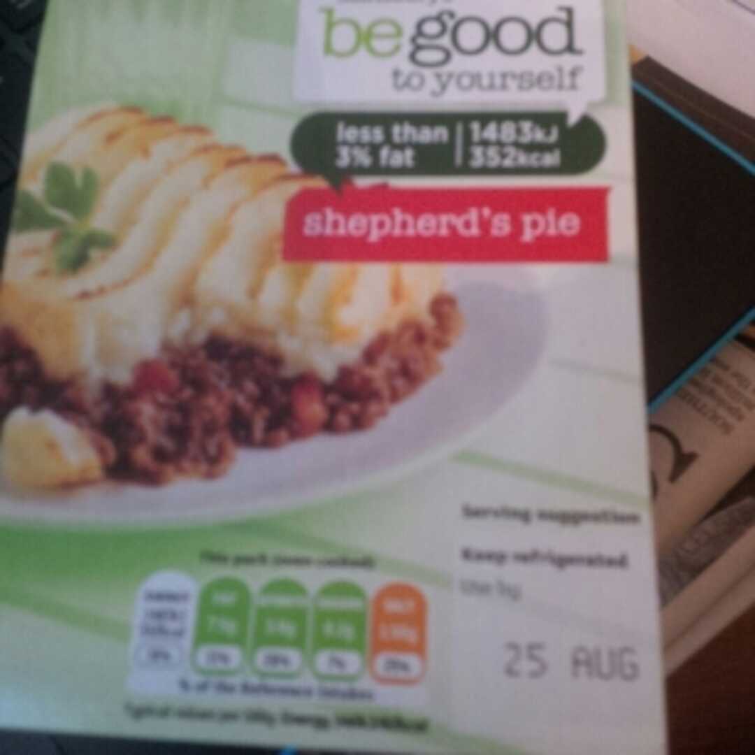 Sainsbury's Be Good to Yourself Shepherds Pie