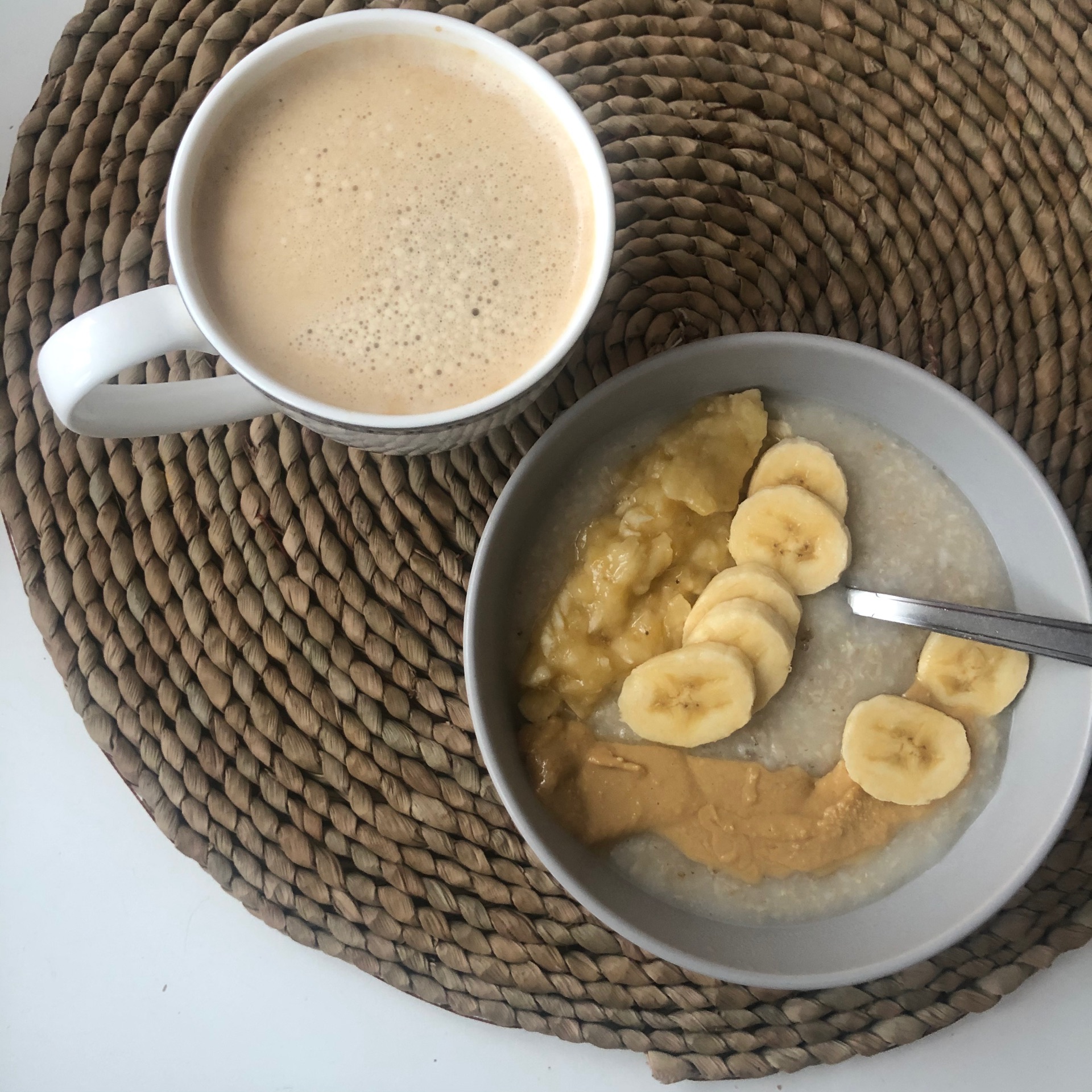 Печенье с арахисовой пастой и овсяной каши