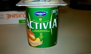 Dannon Activia Peach Yogurt