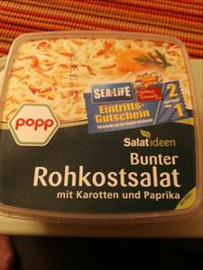 Popp Bunter Rohkostsalat mit Karotten & Paprika
