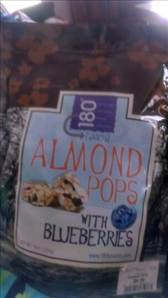 180 Snacks Almond Pops with Blueberries