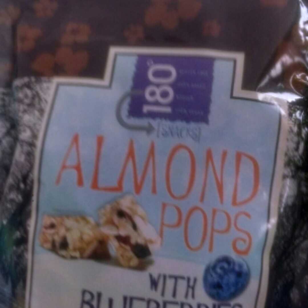 180 Snacks Almond Pops with Blueberries