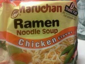 Chicken Flavor Ramen Noodle Soup (Dry, Dehydrated)