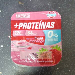Hacendado Yogur Proteínas Fresa