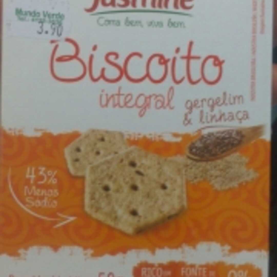 Jasmine Biscoito Integral Gergelim e Linhaça