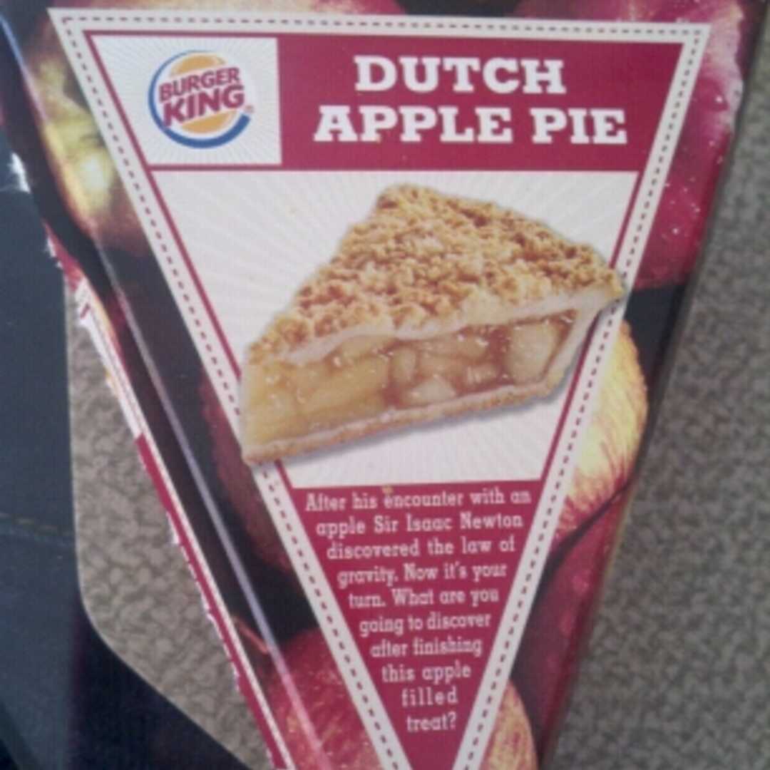 Burger King Dutch Apple Pie