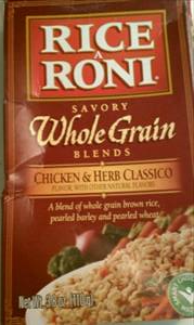 Rice-A-Roni Savory Whole Grains Blends Chicken & Herb Classico