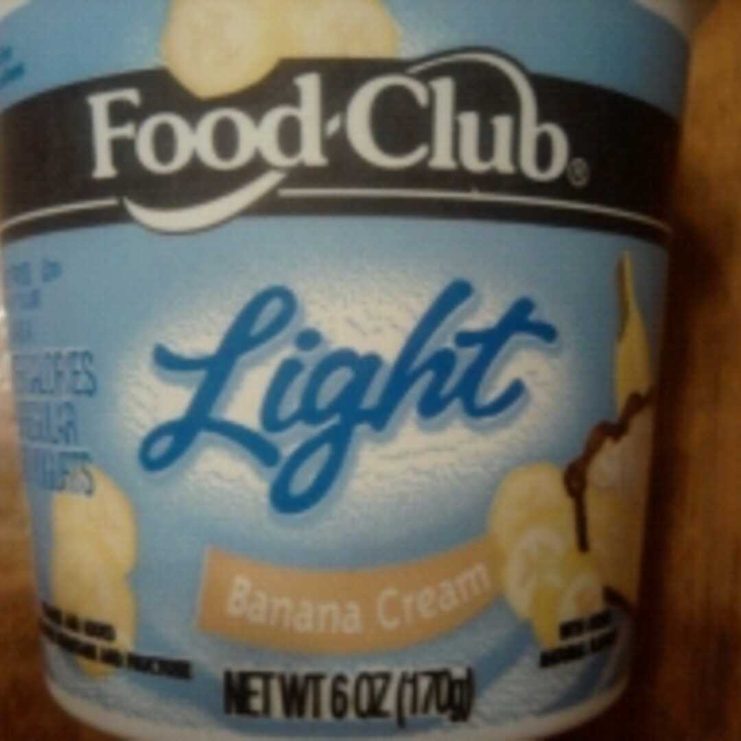 Food Club Light Banana Cream Yogurt