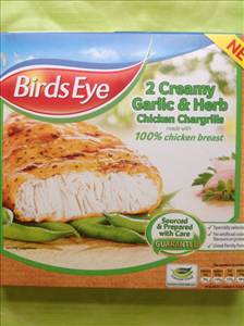 Birds Eye Garlic & Herb Chicken Chargrill